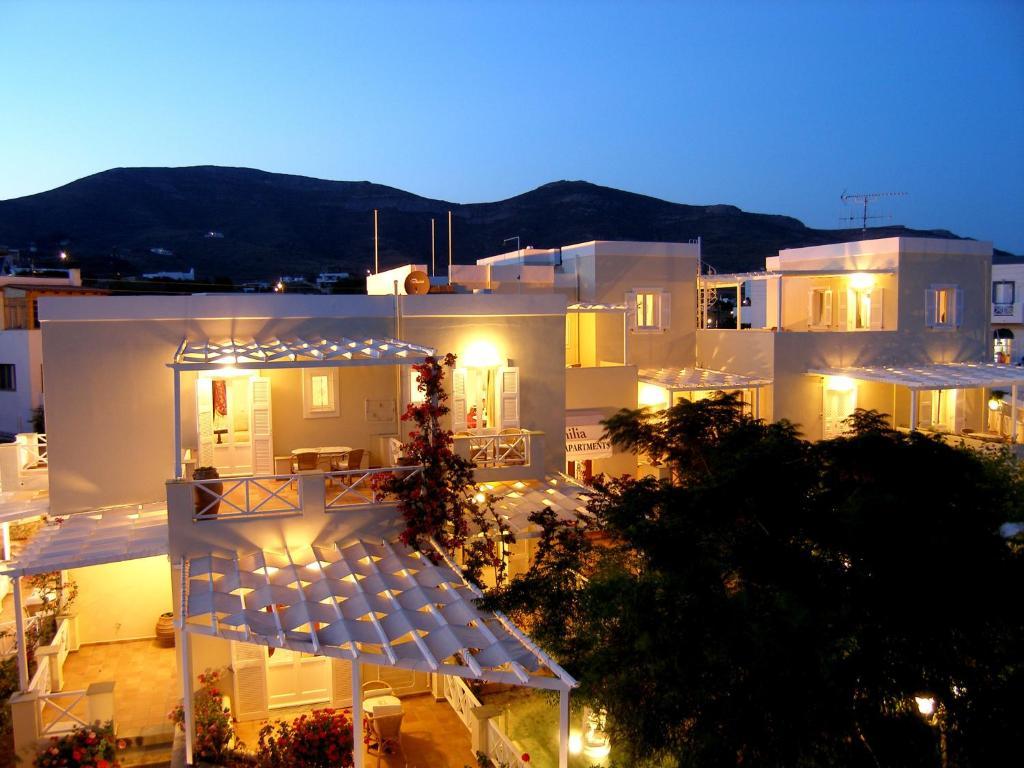 Emilia Luxury Apartments Mégas Yialós-Nítes Kültér fotó